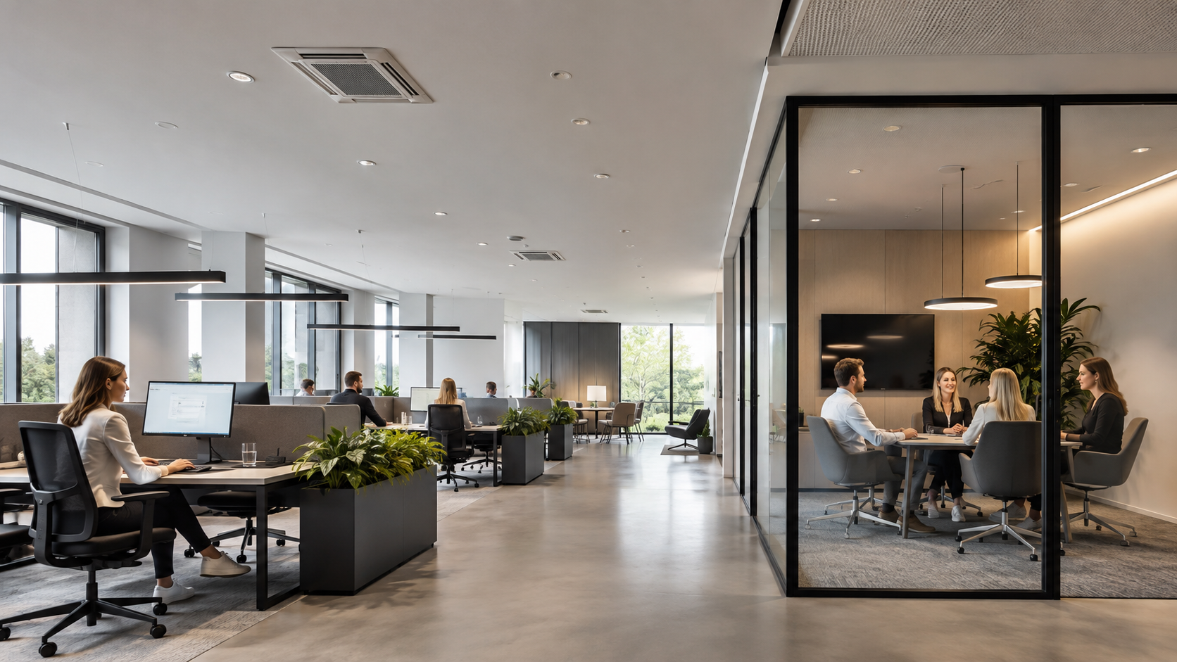 Klimaanlage für Büro und Besprechungsräume in München