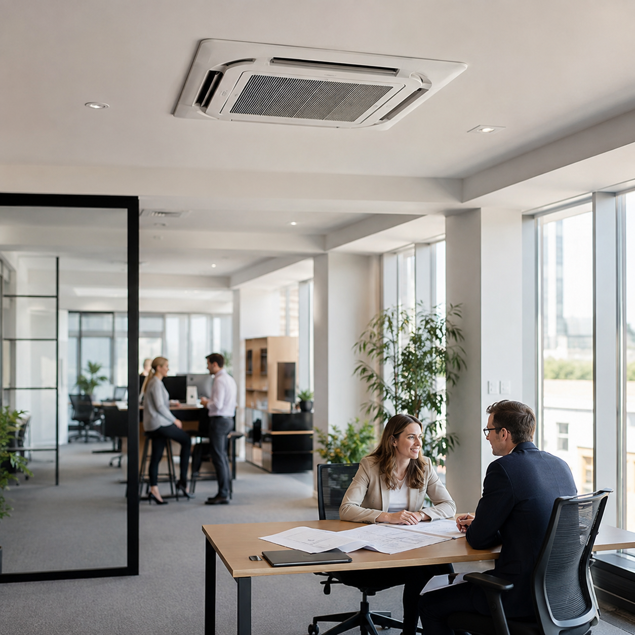 Klimaanlage für Büro und Gewerbe